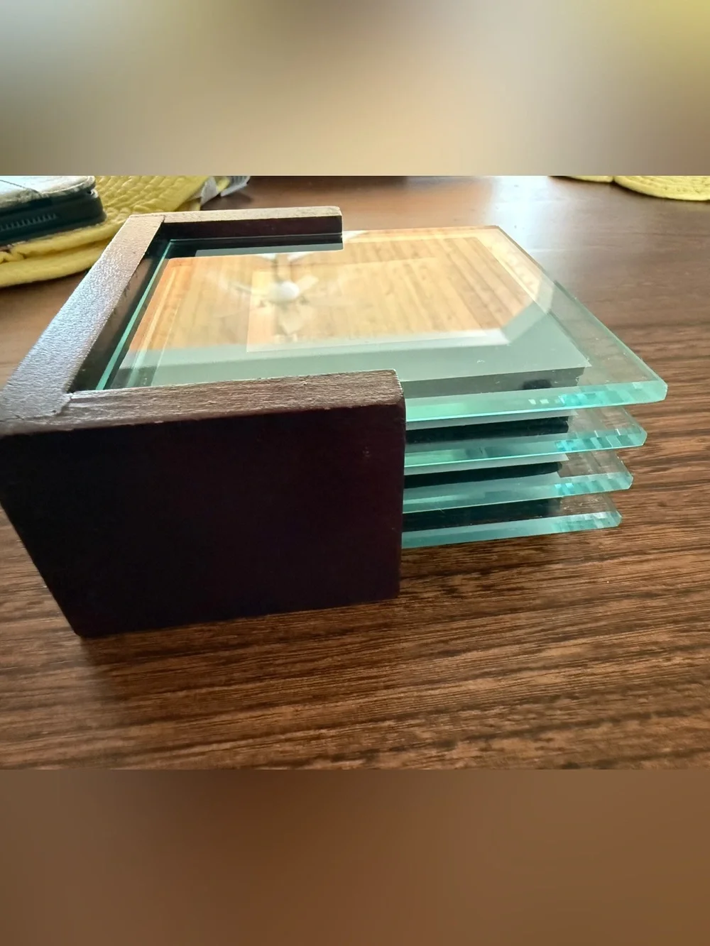 Crate&Barrel solid glass
